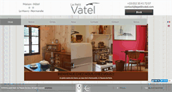 Desktop Screenshot of lepetitvatel.com